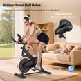 thumbnail image 4 of Patbrela Exercise Bike with App, Stationary Bike Home Workout Equipment with 100% Adjustable Resistance, Indoor Cycling Bike for Women Home Gym, Black, 4 of 10