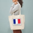 thumbnail image 3 of CafePress - France Tote Bag - Unisex Canvas Tote Bag, Beige, 1-Piece, 3 of 7
