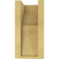thumbnail image 4 of 5"W x 5"D x 10"H Wide Crestline Rough Cedar Woodgrain TimberThane Corbel, Primed Tan, 4 of 6