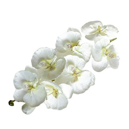 Artificial Orchid Bouquet - Artificial Butterfly Orchid Silk Fake Flower Wedding Party Phalaenopsis Bouquet
