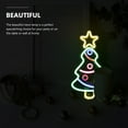 thumbnail image 4 of CIMAXIC christmas 1pc LED Lighting Neon Christmas Tree LED Neon Light Ornament Xmas Adornment,14.96"X8.27"X0.39", 4 of 5
