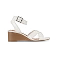 thumbnail image 2 of Style & Co. Womens Leezaap Sling Back Faux Leather Wedge Sandals, 2 of 3