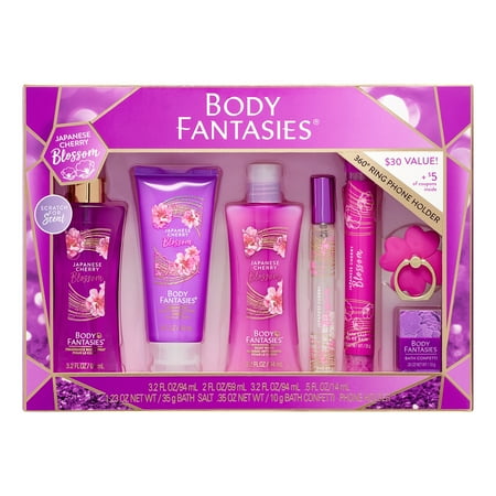 Grace Gift Set - Body Fantasies Japanese Cherry Blossom Regimen Gift Set ($30 Value)