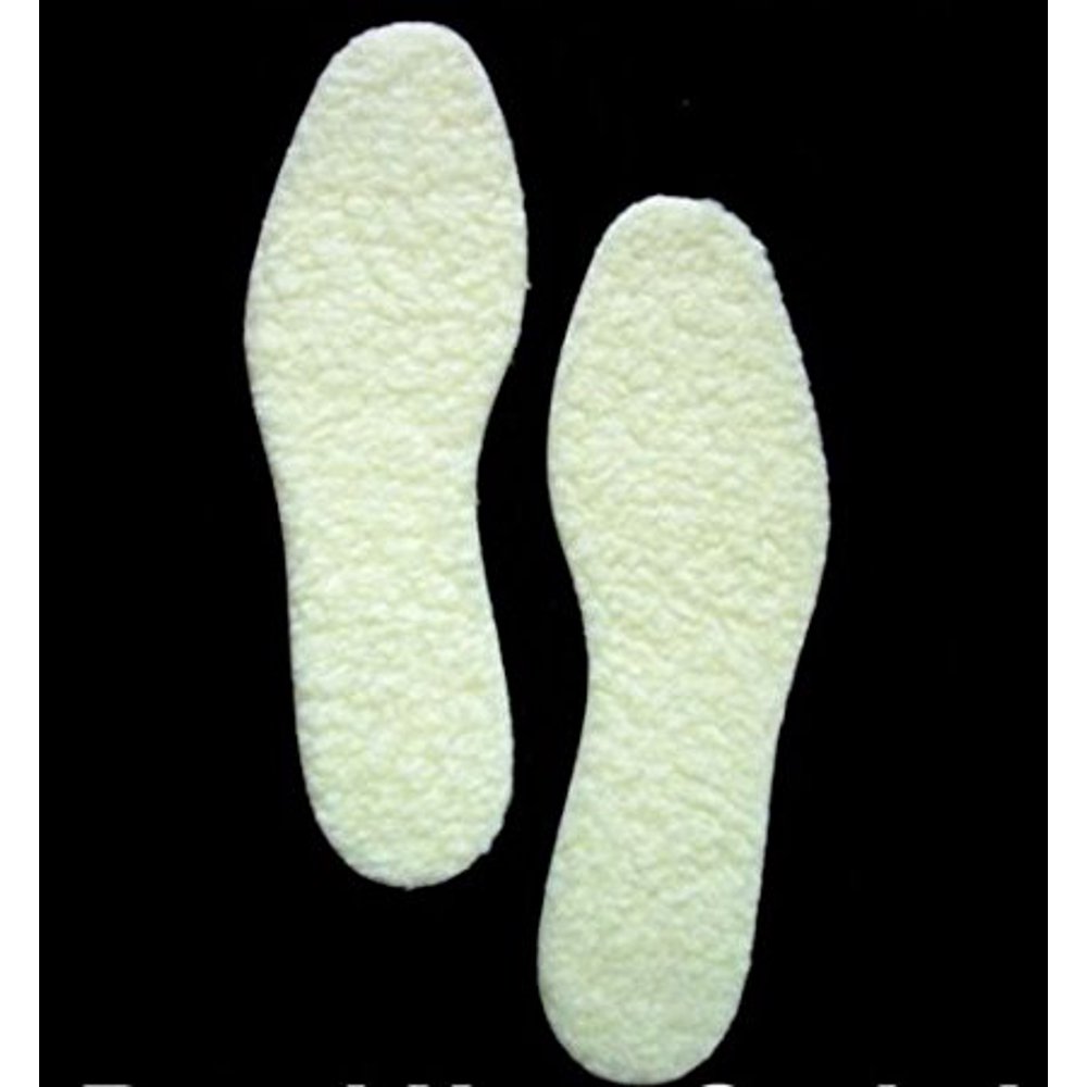 Men's FLEECE Insoles Shoes 11/12 Warm Comfortable Soft
