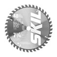 thumbnail image 1 of Hoja de sierra circular SKIL de 40 dientes con punta de carburo de 7-1/4", 1 of 1