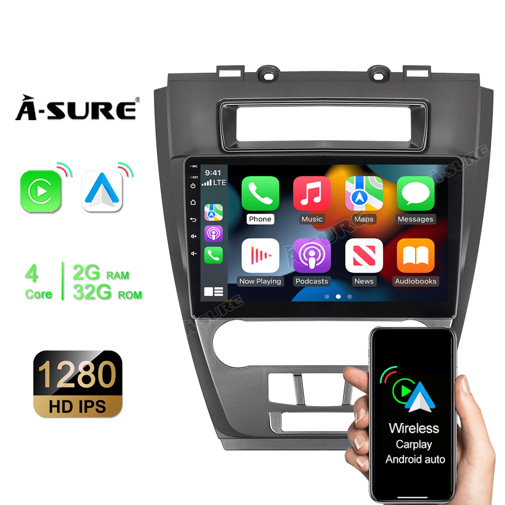 Android Radio Stereo for Ford Fusion 2010 2011 2012 w/ Wireless Carplay