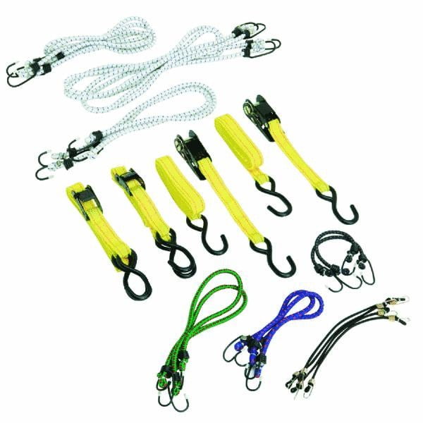 Elastic Strap And Tie Down Assortment