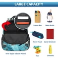 thumbnail image 5 of Whale Large Capacity Backpack with Adjustable Shoulder Strap, Printed Design, Lightweight , Shoulder Backpack Book Bag, Small Backpack Purses for Teens, 5 of 6