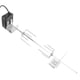 thumbnail image 5 of Kit De Asador Universal Para Parrillas, Parrilla Eléctrica De Barbacoa Con Capacidad De Carga De 33 Lb Con Motor, Varilla Hexagonal De 29 Pulgadas, Kit De Parrilla, 5 of 7