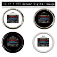 thumbnail image 7 of 10 In 1 Multi-functional Digital Gauge 0-10 Bar/0-145psi Oil Pressure 40-120 Water Temperature GPS Speedometer For Boat Car ,Easy to Install, 7 of 7