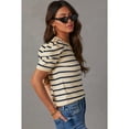 thumbnail image 5 of Women's Trendy Puff Sleeve Knit Top - Casual Tee Shirt Blouse, 5 of 11