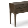 thumbnail image 2 of Simpli Home Harper 40 inch Wide Solid Wood Mid-Century Modern Hallway Console Table in Walnut Brown, 2 of 10