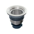 thumbnail image 2 of Miseno MNOSTR61 Universal Kitchen Sink Drain with Removable Colander Strainer - Stainless Steel, 2 of 3