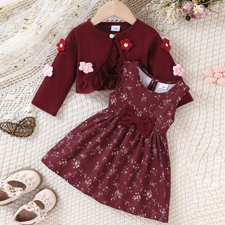 newborn winter dresses IDOPIP Baby Girls Snowflake 1st Birthday Outfit Velvet Princess Tutu Romper Dress With Headband 2PCS Long Sleeve Fall Clothes Infant Pageant Toddler Girl Christmas Blue 6-9 Months: Clothing, Shoes & 13.4 long x 10.2 wide Karoyedx Newborn Dresses for Baby