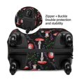 thumbnail image 4 of Bixox Washable Red Mushrooms Printed Luggage Cover, Fashion Suitcase Protector Fits for X-Large luggage, 4 of 8