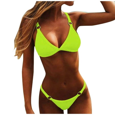 

DNDKILG Women s Lace Bodysuit 2 Piece Teddy Lingerie Set Low Rise Green S