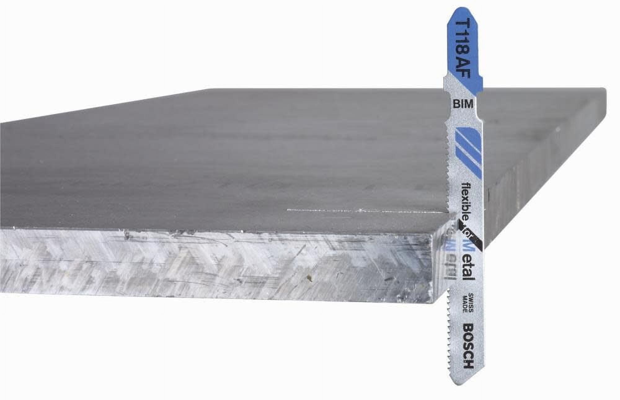 Bosch Jig Saw Blades 3Pc 3 1/8In 17 24P Tpi Basic Metal Cutting U Shank