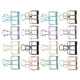 thumbnail image 1 of 16 piezas Clips de alambre de papel de carpeta hueca Clips de carpeta de cola larga Clip de papel Herramienta decorativa de oficina(M) Ecomeon no, 1 of 6