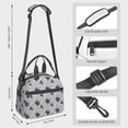thumbnail image 2 of Naloa Turtle Print Lunch Bag for Women & Men Insulated Lunch Box or Cooler Lunch Tote Bags for Work, Travel, Outdoor, 2 of 5