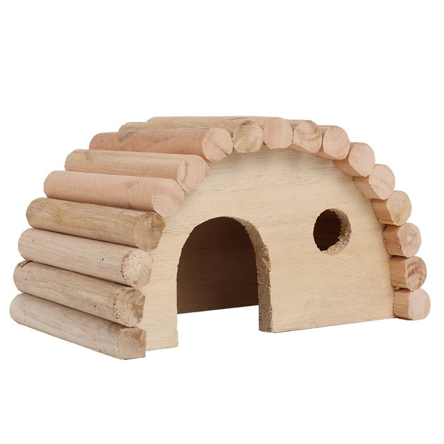 Cama de madera para hámster, cama de madera con arco para hámster, ropa de cama para hámster, casa para hámster, características líderes en clase
