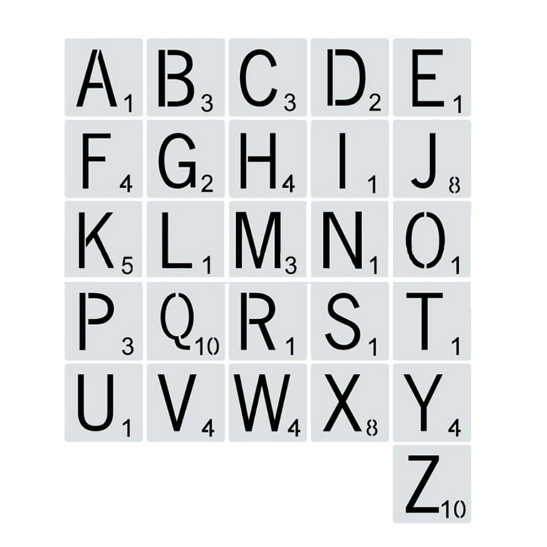 Letter M Stencil Printable