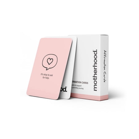 Motherhood Maternity Affirmation Cards for Moms – 52 Weekly Encouragement Cards for Breastfeeding, Pumping & Postpartum Support – Positive Self Care Gift for New Moms