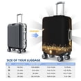 thumbnail image 4 of Hirioo Gold Glittering Stars for Elasticity Suitcase Cover (No luggage Included) Durable Luggage Protector Fits 18-32 Inch Luggage-Large, 4 of 7