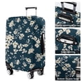 thumbnail image 5 of Pioneer Flower Floral Print Pattern Luggage Cover Fashion Suitcase Cover Baggage Covers Fit 25-28 Inch Luggage (Go Travel), 5 of 5