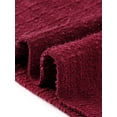 thumbnail image 5 of INSPIRE CHIC Tweed Pencil Skirt for Women High Waisted Midi Skirts Knee Length Button Decor Bodycon Office Work Skirts with Belt S Solid Red, 5 of 6