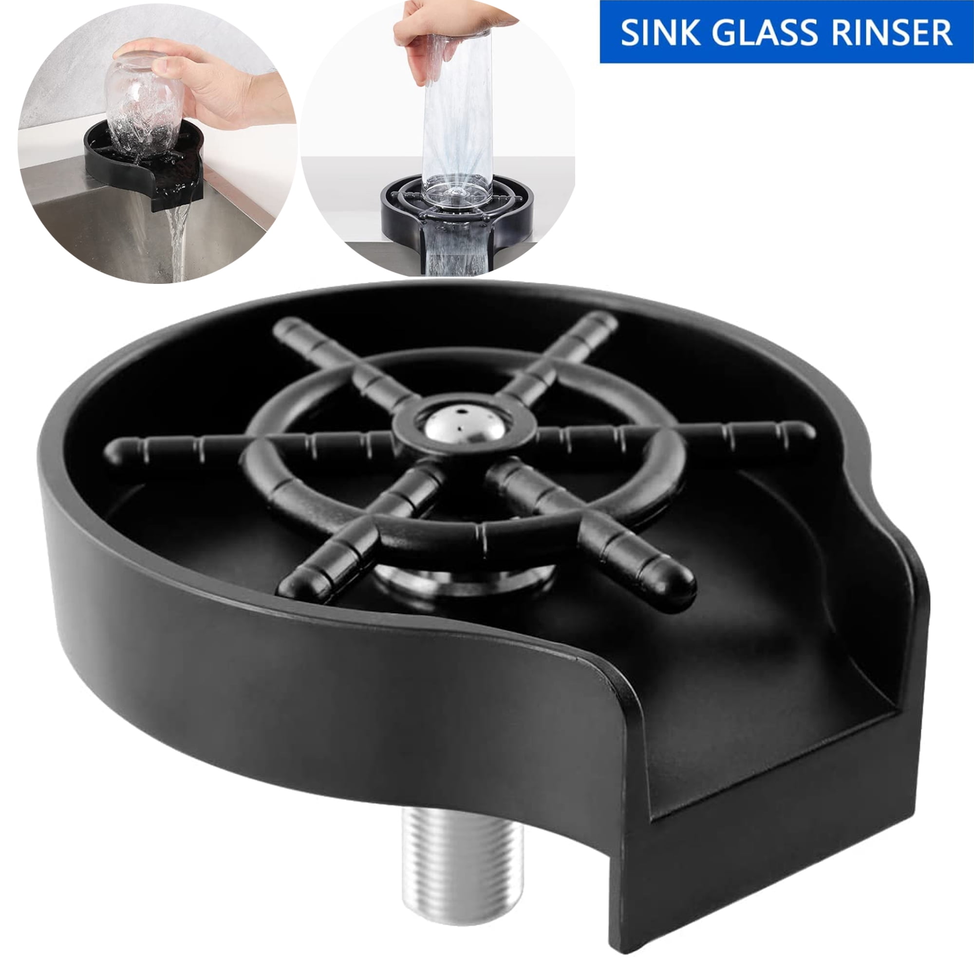 Faucet Glass Rinser, Bar Glass Rinser, Kitchen Sink Glass Rinser