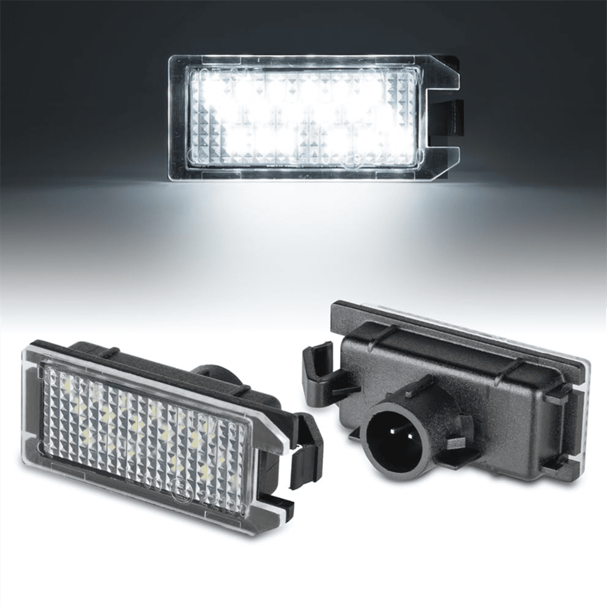Car Number License Plate Light Lamp White 68228931AA 68228930AA for FIAT 500 For Maserati Levante For Jeep For Dodge Tail Lamps