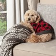 thumbnail image 6 of Vibrant Life Buffalo Plaid Dog & Cat Sweater, Black and Red, XS, among other Chihuahua, Miniature Poodle, 6 of 11