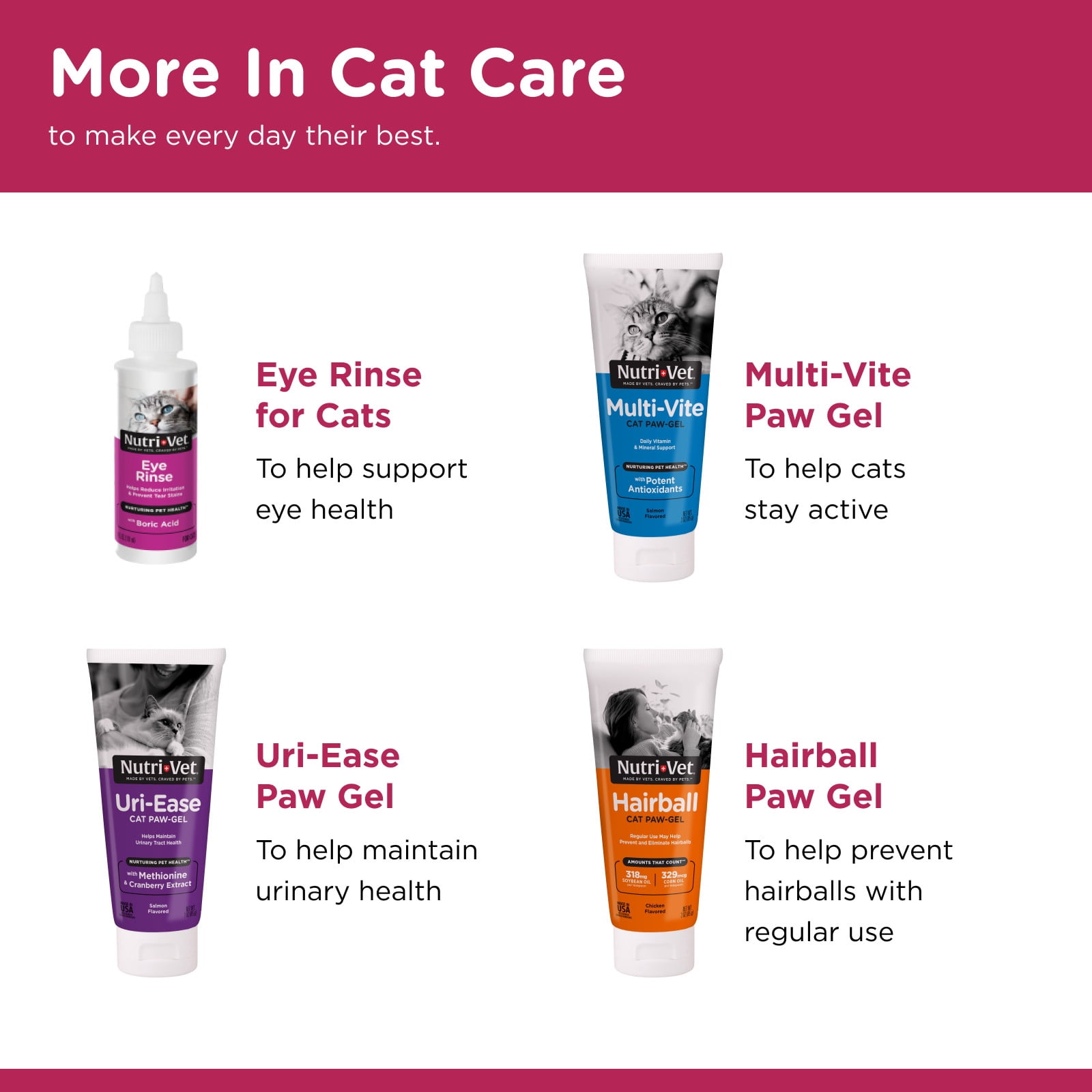Nutri-Vet Antimicrobial Wound Spray for Cats - 4 oz