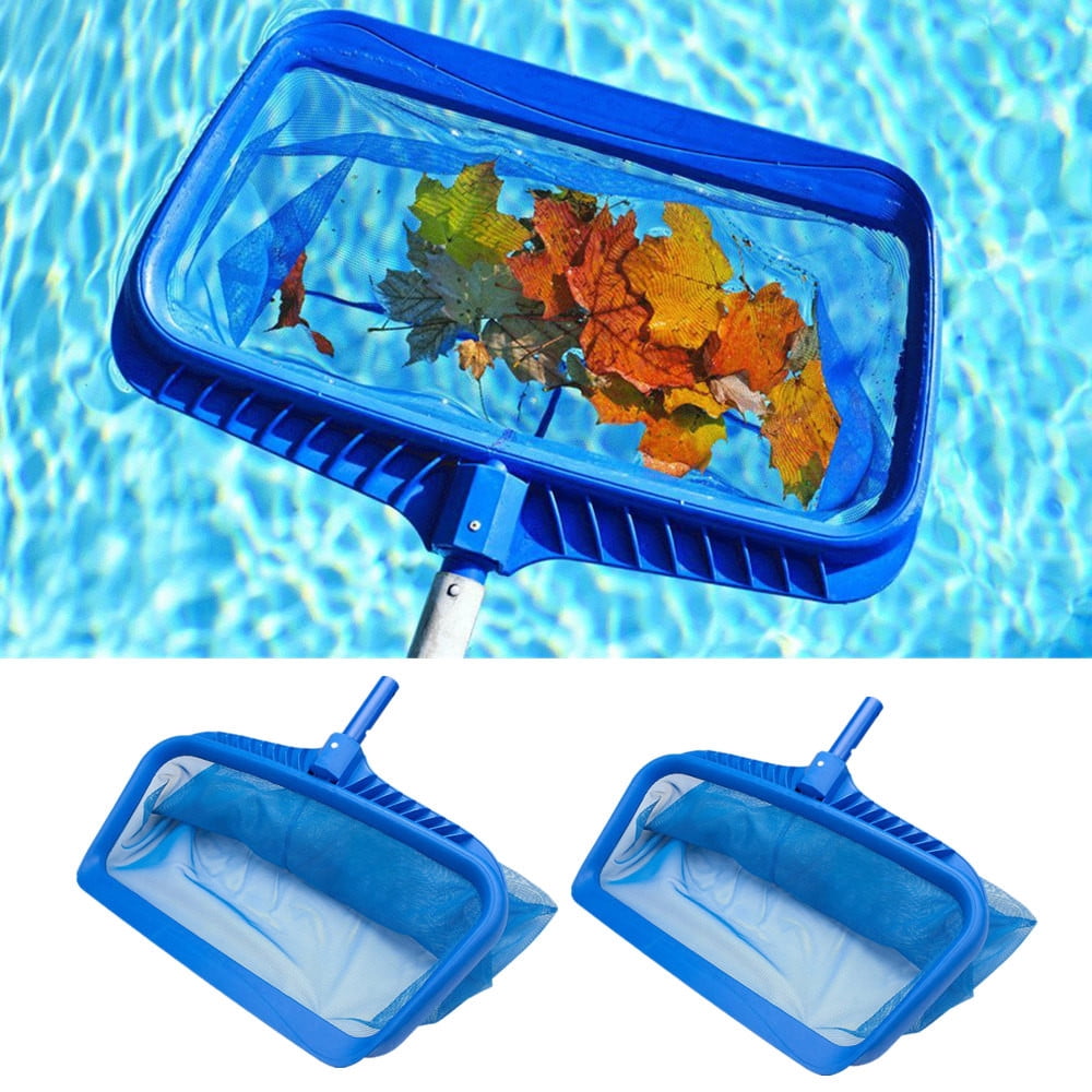 2pcs Pro Swimming-Pool Spa Leaf Mesh Frame Net Skimmer Cleaner Cleaning Tool