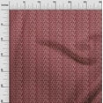 thumbnail image 3 of oneOone Cotton Jersey Maroon Fabric Random Craft Projects Decor Fabric Printed By The Yard 58 Inch Wide, 3 of 5