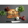 thumbnail image 3 of Carolines Treasures DAC1037LCB 15 x 12 in. Chow Chow Fall Glass Cutting Board - Large, 3 of 5