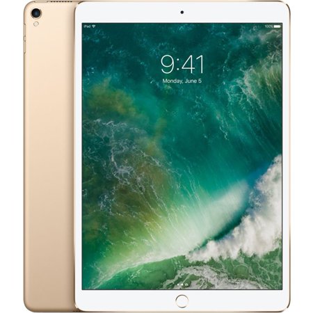 Apple iPad Pro (2nd Generation) Tablet, 10.5", Hurricane Triple-core (3 Core) + Zephyr Triple-core (3 Core), 256 GB Storage, iOS 10, Gold