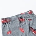 thumbnail image 6 of TOWED22 Toddler Boy Clothes Cute Kids Cotton Summer Outfits Casual Short Sleeve Shorts Set For Boys 1-7 Years(Grey,6-7 Y), 6 of 9