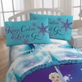 thumbnail image 2 of Disney Frozen Magical Winter 5 Piece Twin Size Kids Bed Set with Sham, 2 of 5