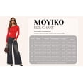 thumbnail image 7 of MOYIKO Boat Neck Long Sleeve Shirt for Woman Slim Fitted Red T Shirts Basic Ribbed Knit Tees Tight Tops, 7 of 7