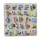 thumbnail image 4 of Tablero de madera Montessori para rompecabezas con letras, resistente y ligero. Camboyano B, 4 of 9