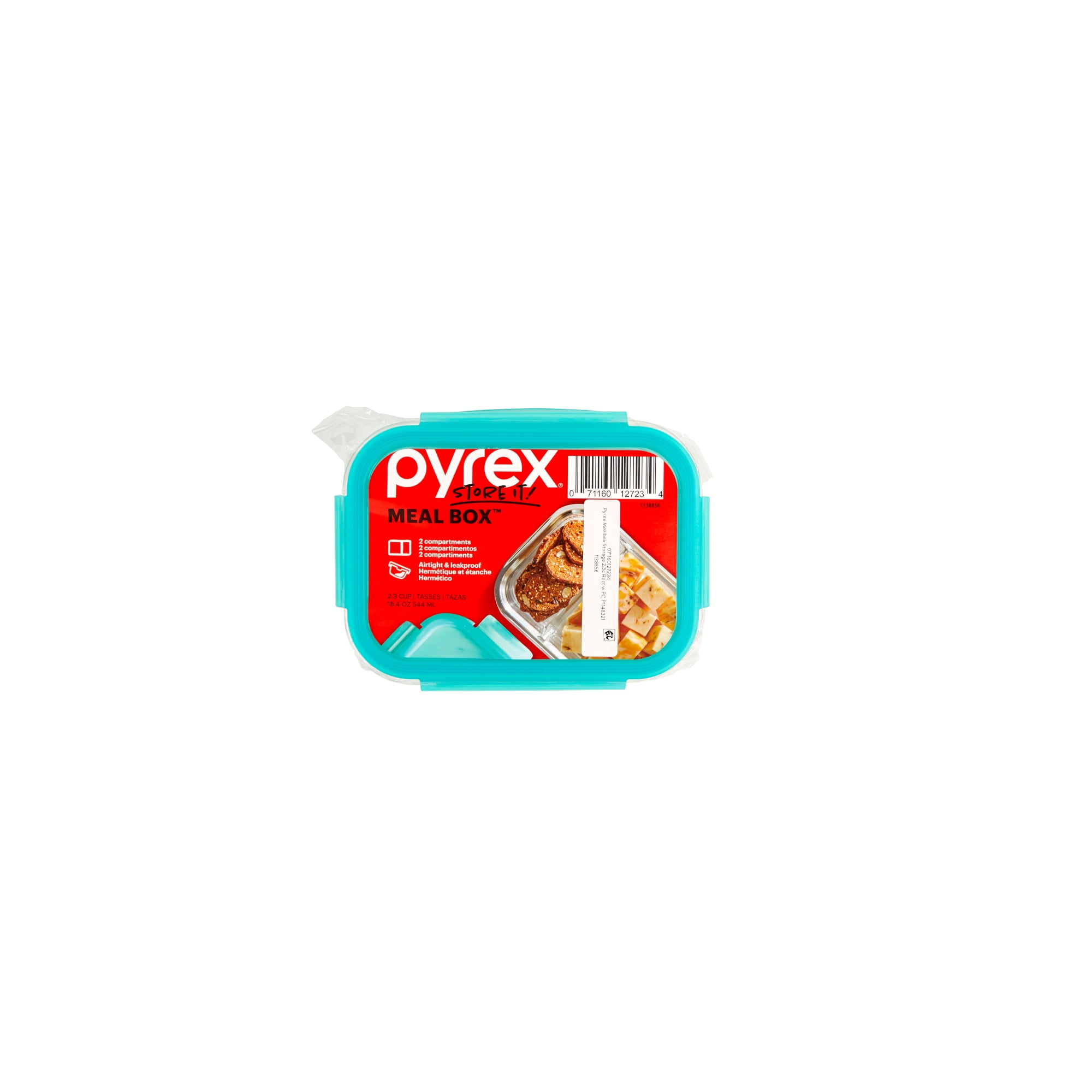  Pyrex Mealbox 10-Pc Bento Box Set, 2.3-Cup Divided
