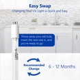 thumbnail image 4 of Express Water – Ultraviolet Bulb 2 Pack for Water Filtration – UV Light Bulb Purifier – 10 inch Bulb Replacement – Under Sink and Reverse Osmosis System Sterilizer, 4 of 4