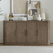 Liberty Furniture South Bend Server Cabinet for Dining Room Storage - Burnished Clay