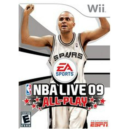 NBA Live 2009 All Play - Nintendo Wii (Best Nba Game For Wii)