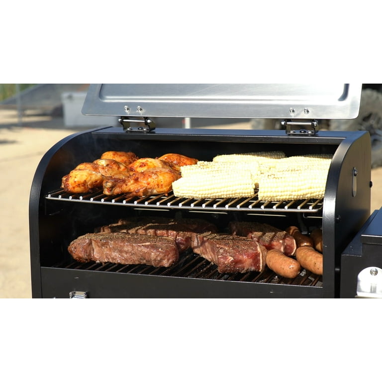 Camp Chef PPG20 Pursuit Portable Pellet Grill in Stainless Steel Walmart