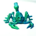 thumbnail image 3 of 3D Printed Scorpion,Articulated Models,Flexible Joint Animal Ornament Figurines,Surprise Fantasy Gifts, 3 of 8