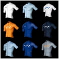 thumbnail image 4 of Maillot de ciclismo local Pedla para hombre, club de equitación, verano 2022, manga corta, camiseta de carreras de bicicletas, mangas transpirables, color retro, 4 of 5