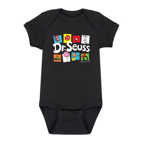 Dr. Seuss - Icon Squares - Infant One Piece