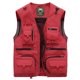 thumbnail image 3 of Chaleco multibolsillo para hombre, chaleco para fotografía de pesca, abrigo, ropa, chaquetas, verano, primavera, talla grande, 2022, 3 of 5